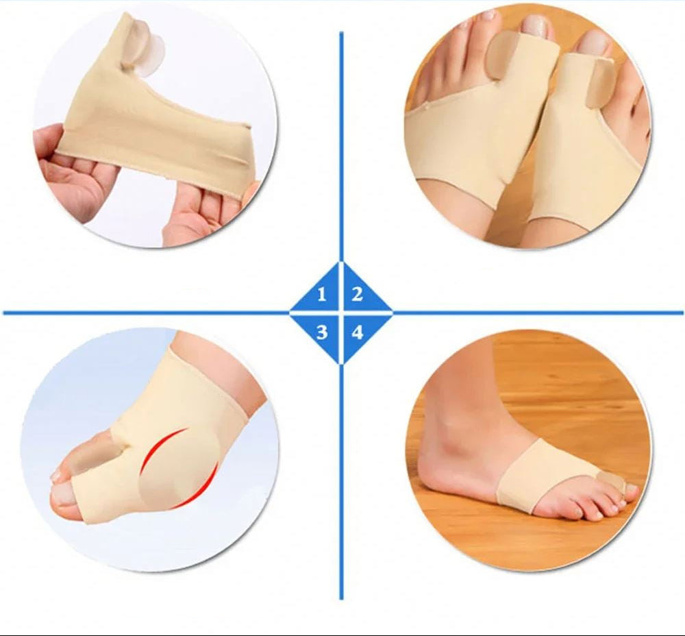 Silikonska opora za palec – Hallux Valgus